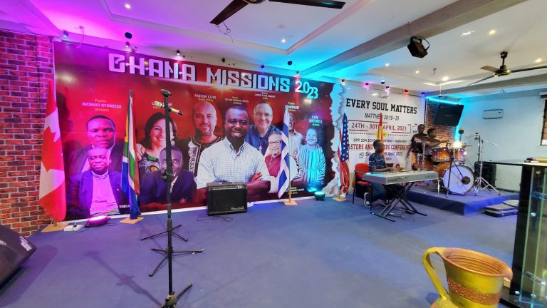 Ghana Missions 2023 on building lives foundation