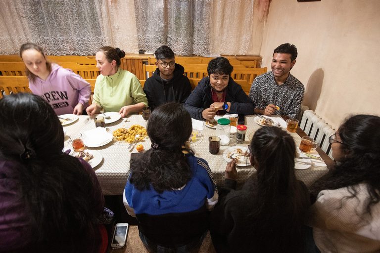 Students find home, unity at Bishkek church