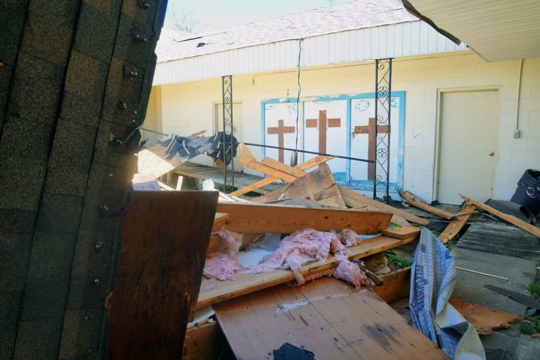 Churches hard hit by latest storms