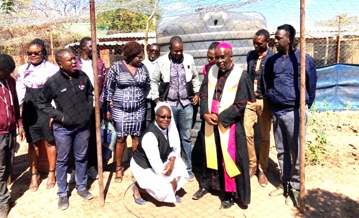 National Movement of Catholic Students donate water tank to Sunrise Children’s home in Binga – Catholic Church News