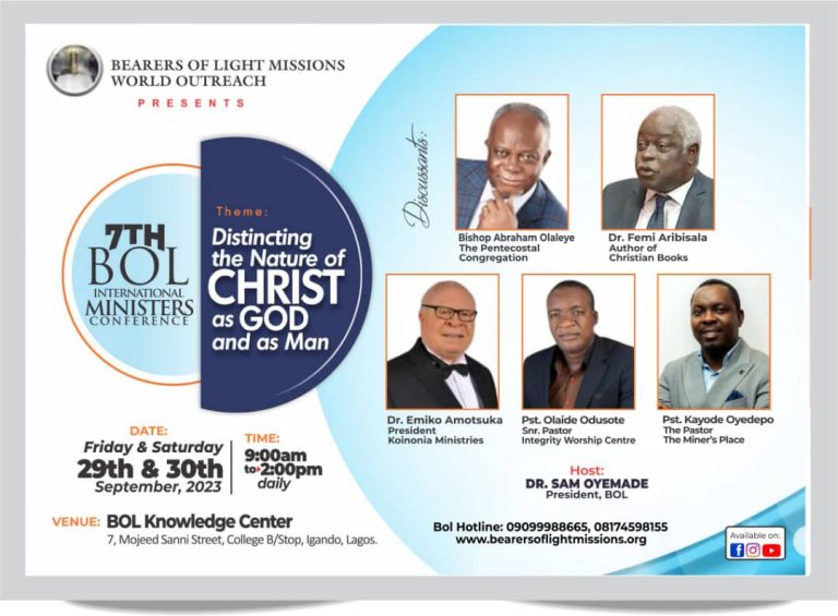 Emiko Amostuka, Olaleye, others to dissect Jesus’ duality