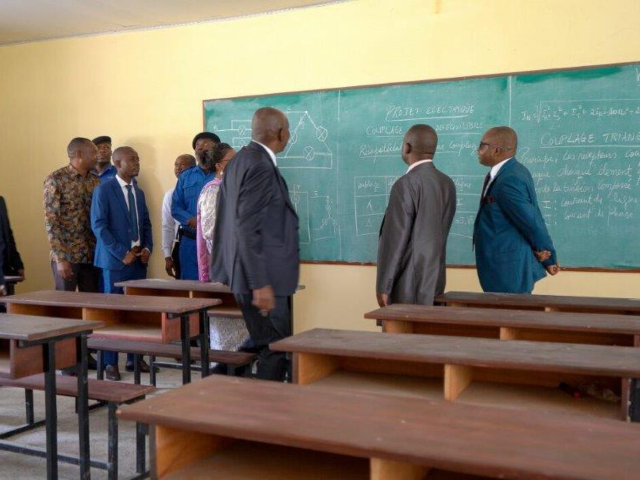 Church Donates Major Repairs to a Technical School in Kinshasa DR Congo