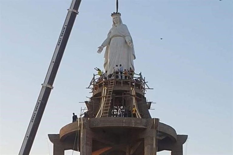 One of the World’s Tallest Statues Of The Virgin Mary Built In Egypt