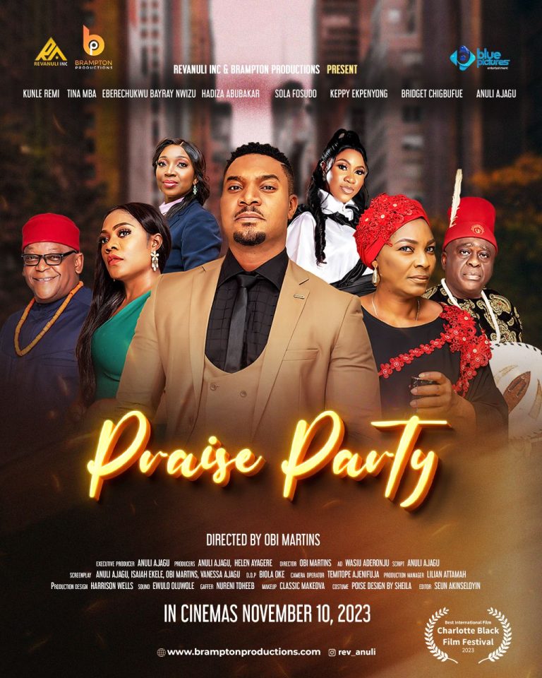 Global filmPraise Party, set for release in Nigeria Nov 10