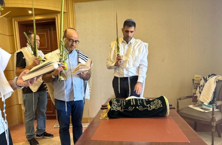 Historic Torah Scroll On Display At Riyadh International Book Fair