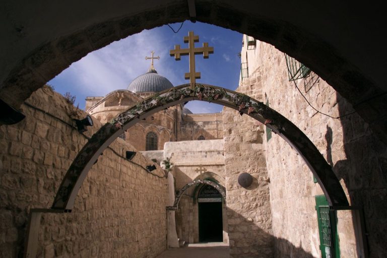 Holy Land travelers safe, concerned for war victims