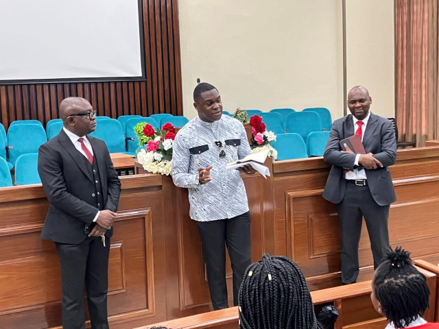 Ghanian Diplomat Briefs Missionaries in Kinshasa, DR Congo