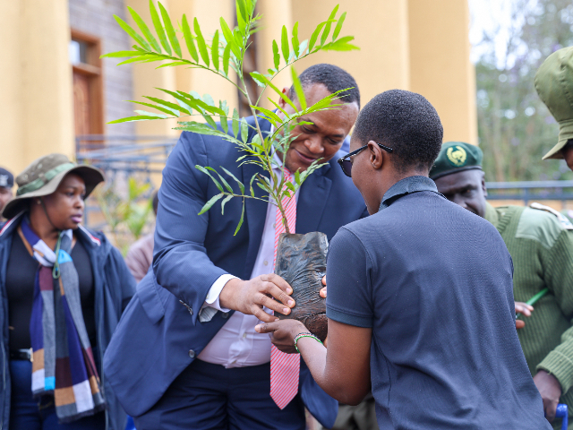 Trees for Food Launches at Event in  Kajiado North District, Kenya, 2 Nove