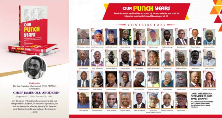 “Our Punch Years” for launch December 20 @ NECA Hall